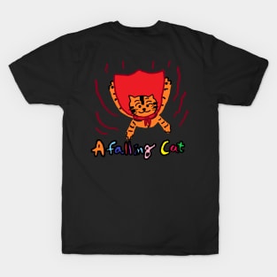 a falling cat T-Shirt